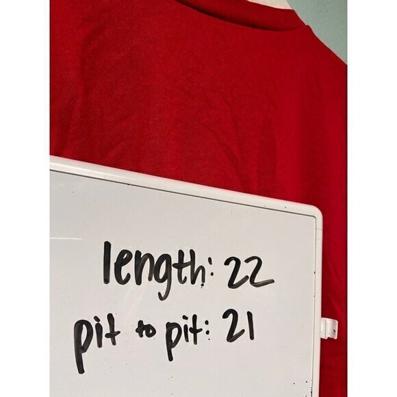 Vintage Knitted‎ Women's Red and Green Reindeer Sweater - Picture 6 of 6